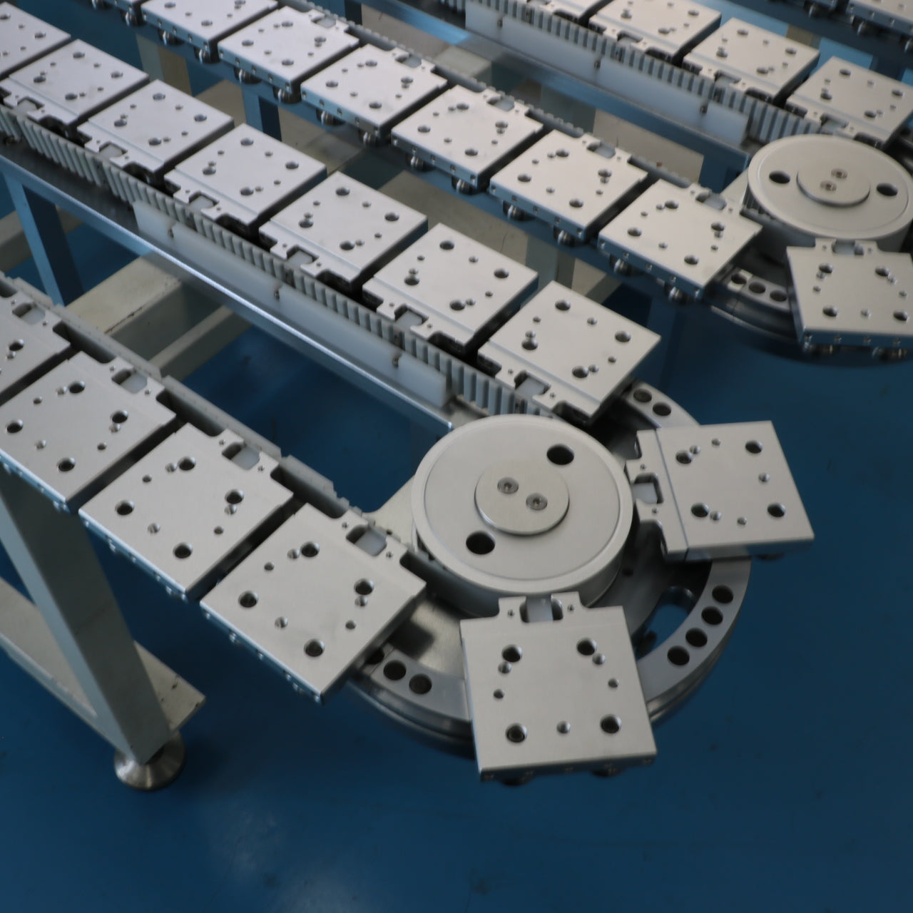 Synchronous Belt Circular Guideway Conveyor Systems | High Precision Automated Circular Line Solutions