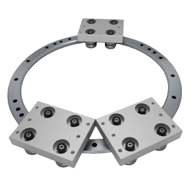 Variable speed adaptable linear guide rail, circular guide rail conveyor line, automotive parts small parts inspection and assembly line