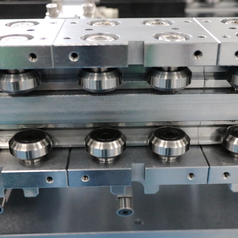 Low-friction, long-life linear guides, circular guide conveyor lines, and continuous operation automated production lines.