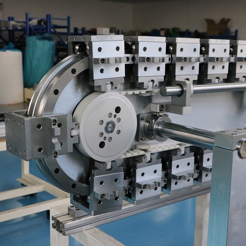 Thickened slider linear guide, circular guide conveyor line, heavy machinery small parts assembly line