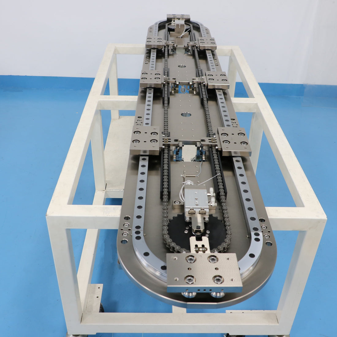 Dual-Rail Synchronous Linear Guide Rail Circular Guide Rail Conveyor Line for Cable Accessories Processing Production Line