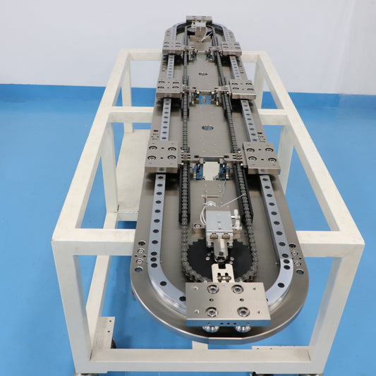 Dual-Rail Synchronous Linear Guide Rail Circular Guide Rail Conveyor Line for Cable Accessories Processing Production Line