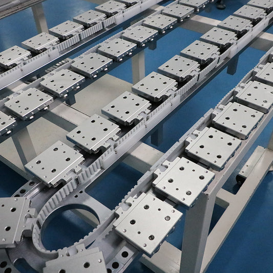 Anti-oxidation coated linear guides, circular guide conveyor lines, outdoor equipment parts assembly lines