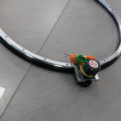 Large-span support linear guide rail, circular guide rail conveyor line, lighting module assembly line