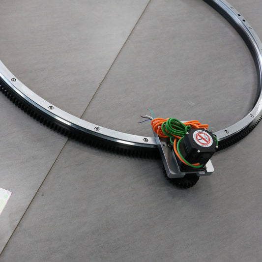 Large-span support linear guide rail, circular guide rail conveyor line, lighting module assembly line