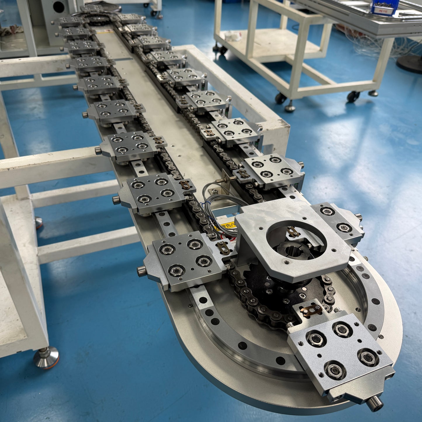 Cleanroom linear guide rails, circular guide rail conveyor lines, food equipment parts production lines