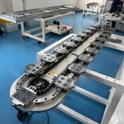 Cleanroom linear guide rails, circular guide rail conveyor lines, food equipment parts production lines