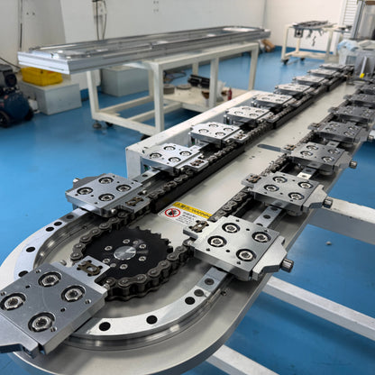 Cleanroom linear guide rails, circular guide rail conveyor lines, food equipment parts production lines