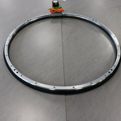 Large-span support linear guide rail, circular guide rail conveyor line, lighting module assembly line