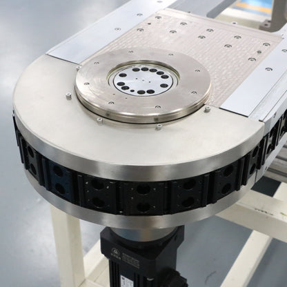 Food-grade rust-proof linear guides, circular guide conveyor lines, snack packaging accessory assembly lines.