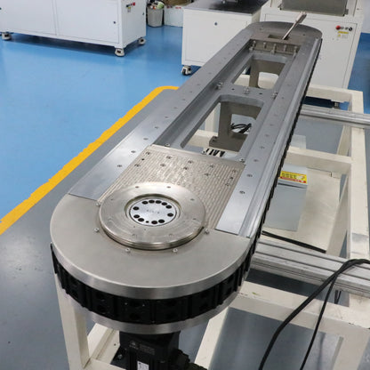 Food-grade rust-proof linear guides, circular guide conveyor lines, snack packaging accessory assembly lines.