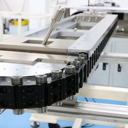 Food-grade rust-proof linear guides, circular guide conveyor lines, snack packaging accessory assembly lines.