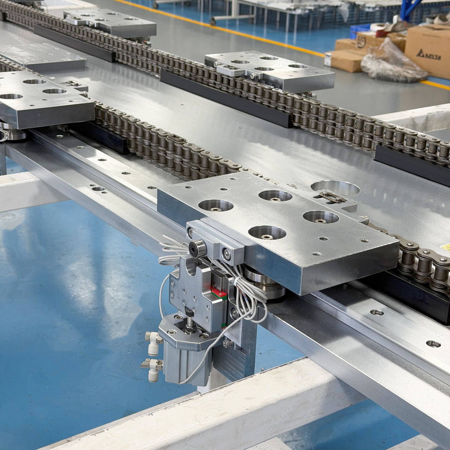 Lightweight aluminum alloy linear guides, circular guide conveyor lines, portable mini assembly equipment