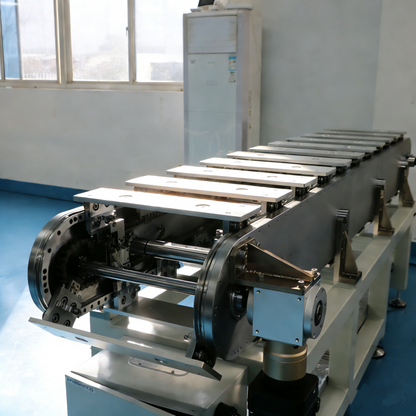 Deep groove grease storage linear guide, circular guide conveyor line, long-term working condition parts conveyor line