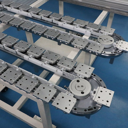 Anti-oxidation coated linear guides, circular guide conveyor lines, outdoor equipment parts assembly lines