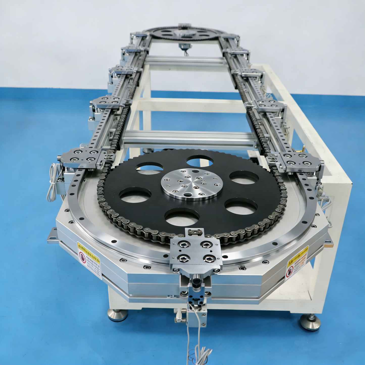 Ultra-thin embedded linear guide rails, circular guide rail conveyor lines, narrow box component assembly lines