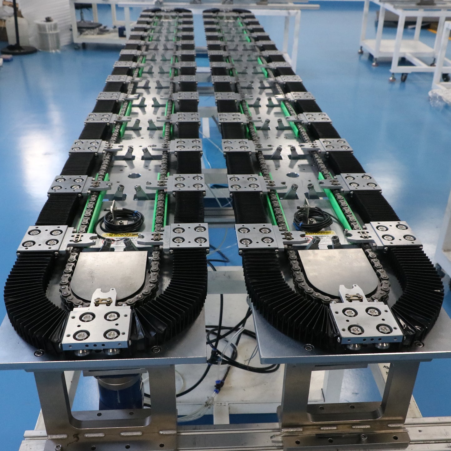 Low-noise linear guide rails, circular guide rail conveyor lines, smart home controller assembly conveyor lines