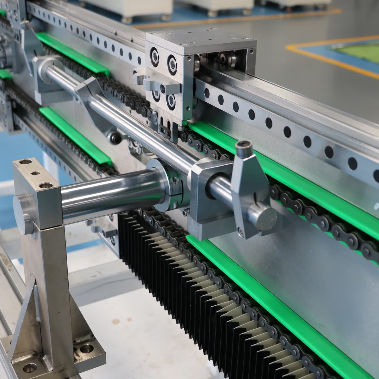 Pressure-resistant linear guide rails, circular guide rail conveyor lines, logistics sorting tooling pallet conveyor equipment