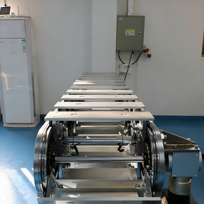 Deep groove grease storage linear guide, circular guide conveyor line, long-term working condition parts conveyor line