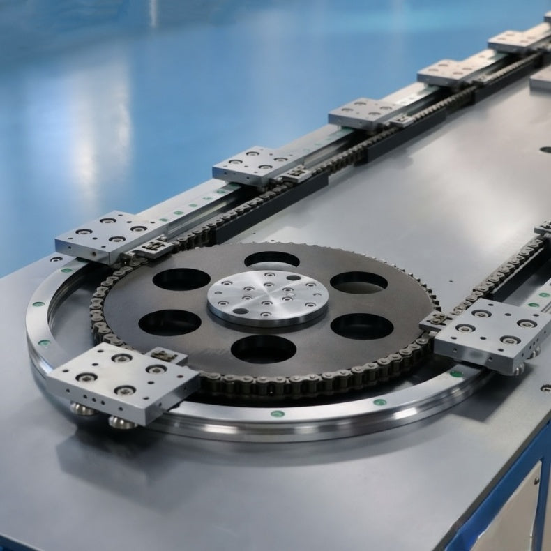 Eccentric Adjustable Linear Guide Rail, Circular Guide Rail Conveyor Line, Non-standard Mold Component Conveyor Line