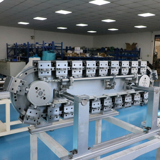 Thickened slider linear guide, circular guide conveyor line, heavy machinery small parts assembly line