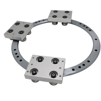 Variable speed adaptable linear guide rail, circular guide rail conveyor line, automotive parts small parts inspection and assembly line