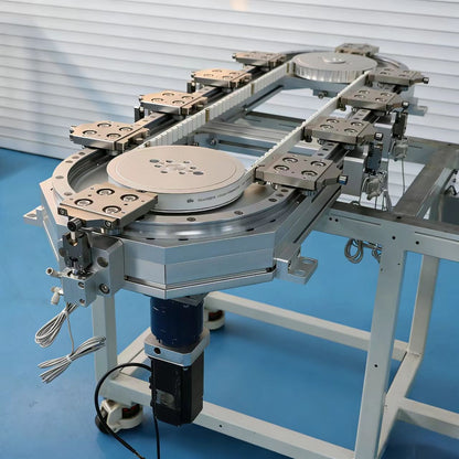 Dust-resistant sealed linear guide rails, circular guide rail conveyor lines, powder metallurgy parts processing production lines