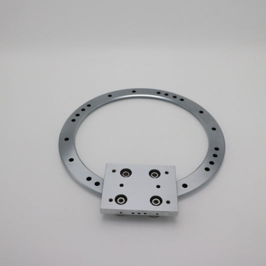 Open-type simple linear guide rail, circular guide rail conveyor line, general workpiece conveyor production line