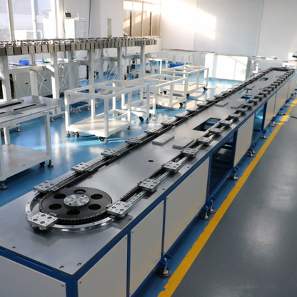 Eccentric Adjustable Linear Guide Rail, Circular Guide Rail Conveyor Line, Non-standard Mold Component Conveyor Line