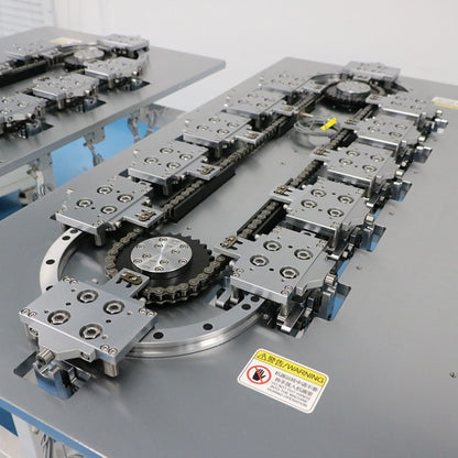 Vacuum environment compatible linear guide rails, circular guide rail conveyor lines, laboratory equipment assembly lines