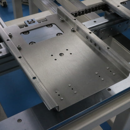 Double-layer synchronous linear guide rail, circular guide rail conveyor line, dual-station electronic product testing line