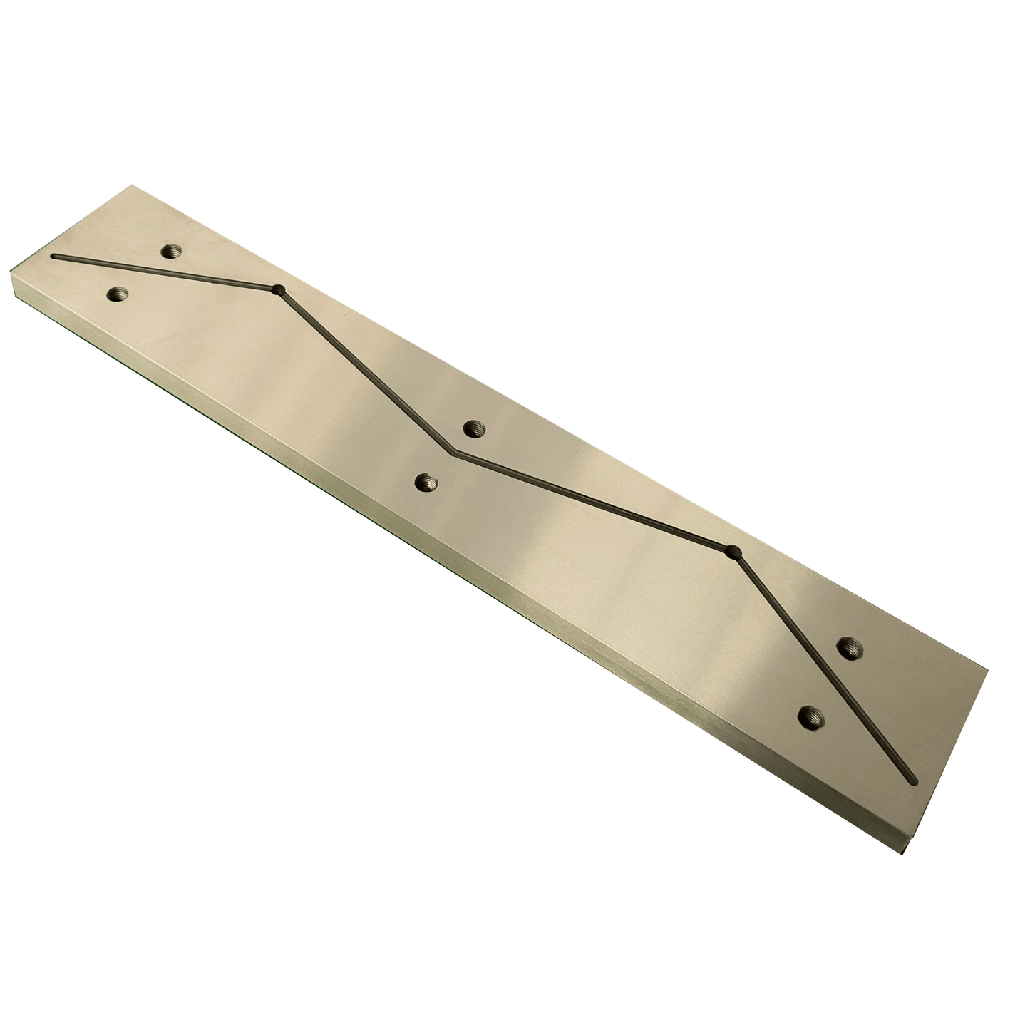 High-rigidity quenched steel linear guide rail for battery modules automatic stacking and cyclic production lines