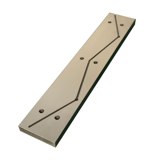 High-rigidity quenched steel linear guide rail for battery modules automatic stacking and cyclic production lines