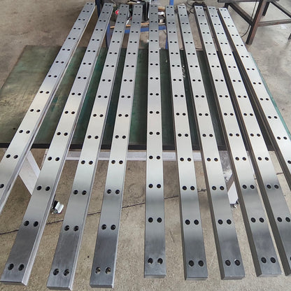 Wear-resistant alloy steel linear guide rail for auto parts multi-station welding and circulating processing lines