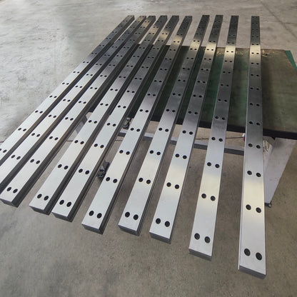 Wear-resistant alloy steel linear guide rail for auto parts multi-station welding and circulating processing lines
