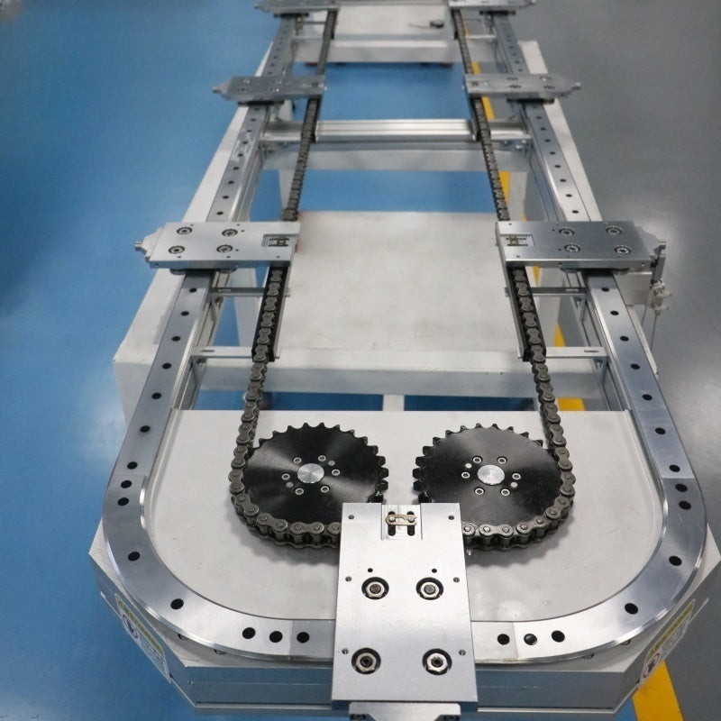 Anodized anti-corrosion linear guide rails, circular guide rail conveyor lines, and outdoor security equipment assembly lines.