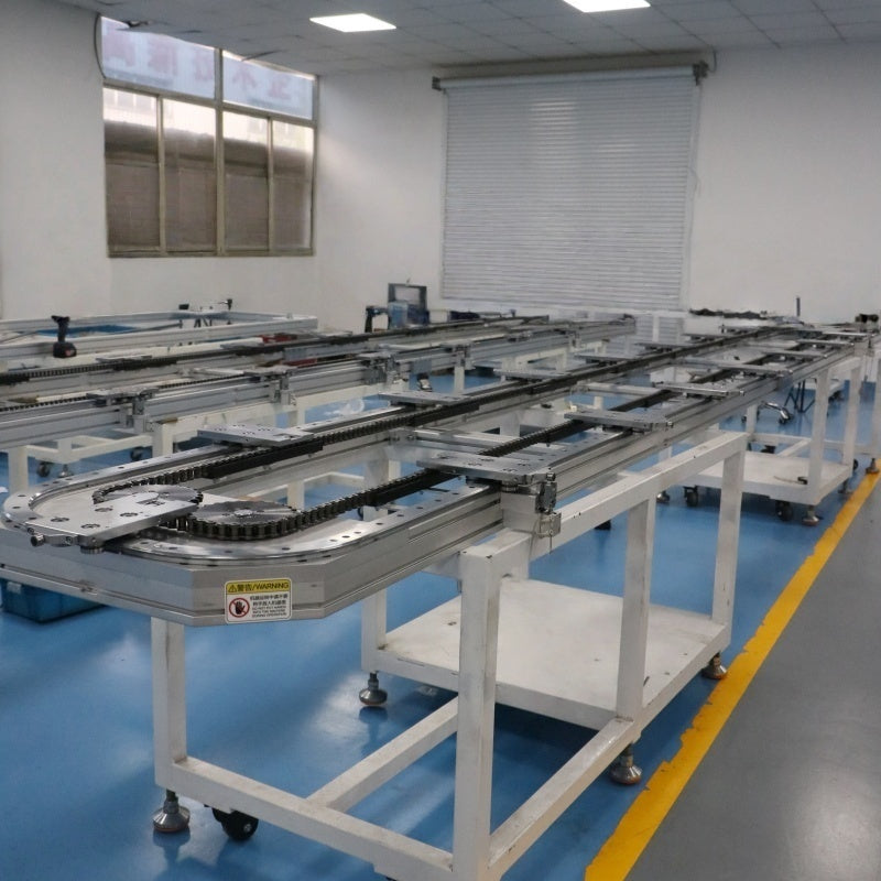 Anodized anti-corrosion linear guide rails, circular guide rail conveyor lines, and outdoor security equipment assembly lines.
