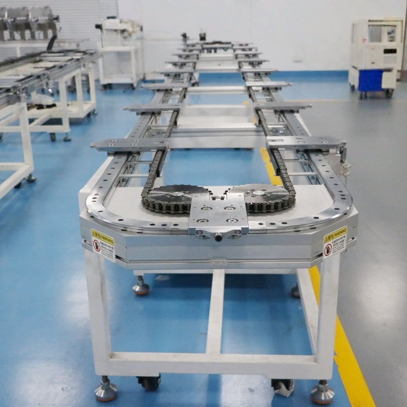 Anodized anti-corrosion linear guide rails, circular guide rail conveyor lines, and outdoor security equipment assembly lines.