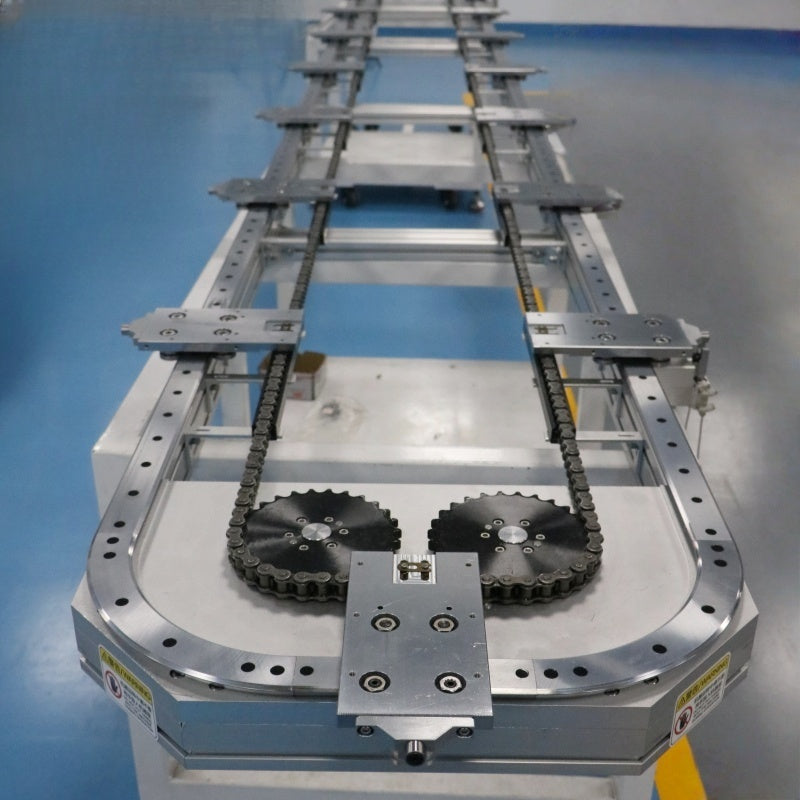 Anodized anti-corrosion linear guide rails, circular guide rail conveyor lines, and outdoor security equipment assembly lines.