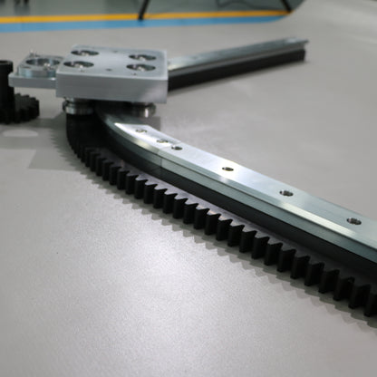 Ring and linear toothed rail splicing assembly | high-precision metal transmission solution