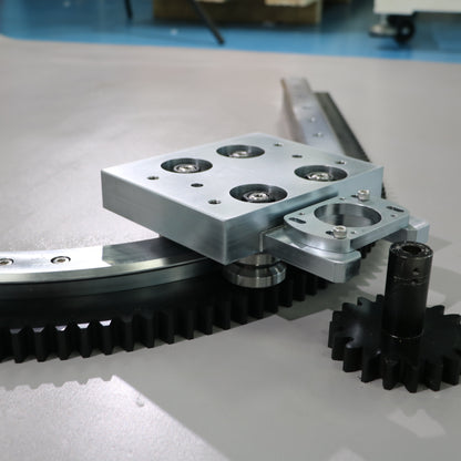 Ring and linear toothed rail splicing assembly | high-precision metal transmission solution
