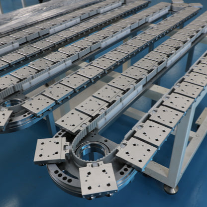 Synchronous Belt Circular Guideway Conveyor Systems | High Precision Automated Circular Line Solutions