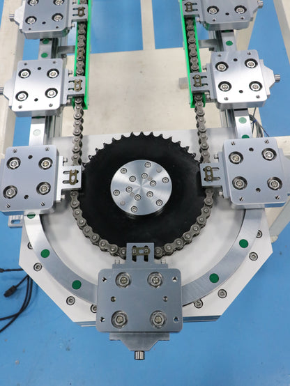 Telescopic adjustable linear guide rails, circular guide rail conveyor lines, and non-standard parts assembly lines.