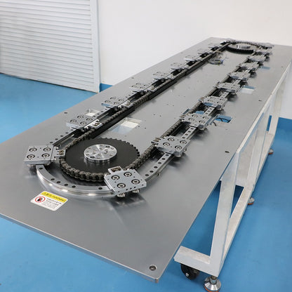 High-response start/stop linear guide, circular guide conveyor line, smart wearable device assembly line