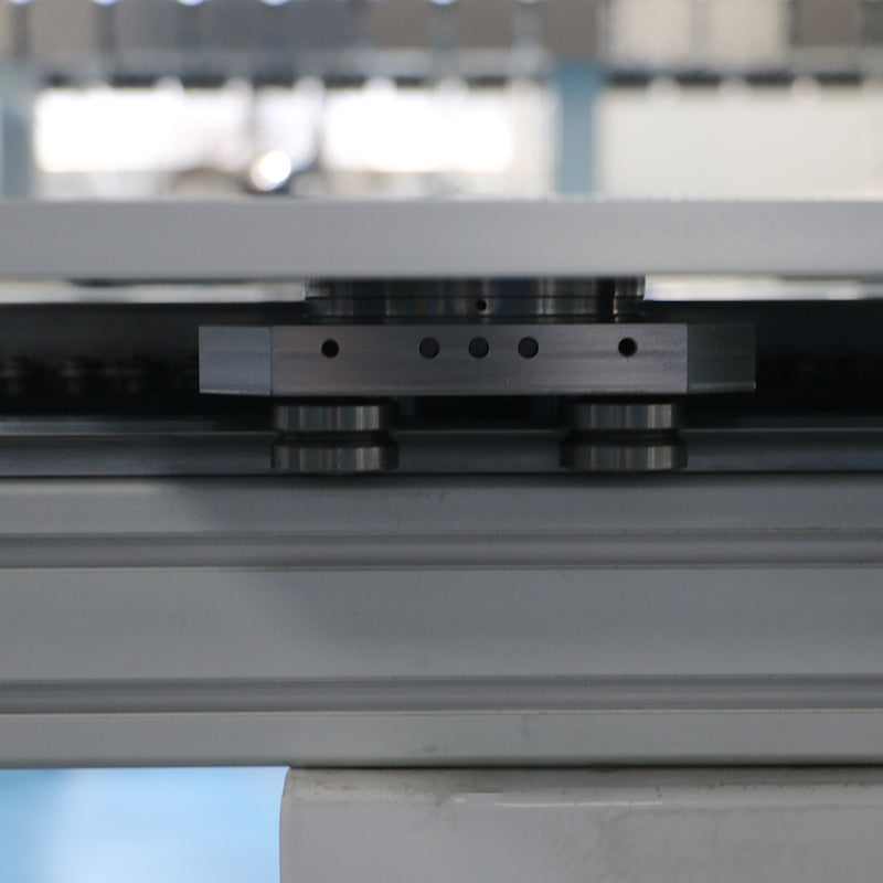 Buffer and shock-absorbing slider linear guide, circular guide conveyor line, glass fragile parts conveyor line.