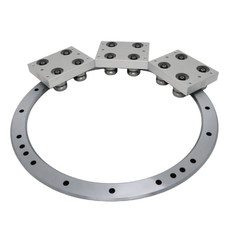 Variable speed adaptable linear guide rail, circular guide rail conveyor line, automotive parts small parts inspection and assembly line
