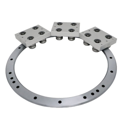 Variable speed adaptable linear guide rail, circular guide rail conveyor line, automotive parts small parts inspection and assembly line