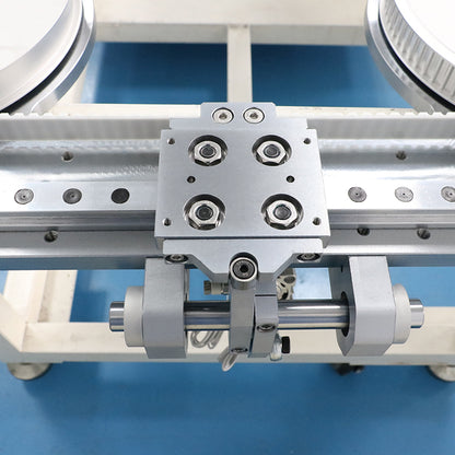 Earthquake-resistant and stable linear guide rails, circular guide rail conveyor lines, and vehicle-mounted equipment component conveyor lines.