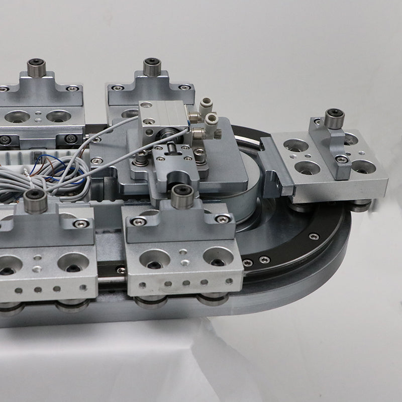 Precision fine-tuning linear guides, circular guide rail conveyor lines, optical instrument assembly and testing lines.