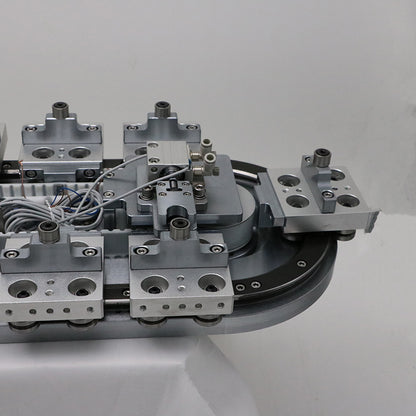 Precision fine-tuning linear guides, circular guide rail conveyor lines, optical instrument assembly and testing lines.